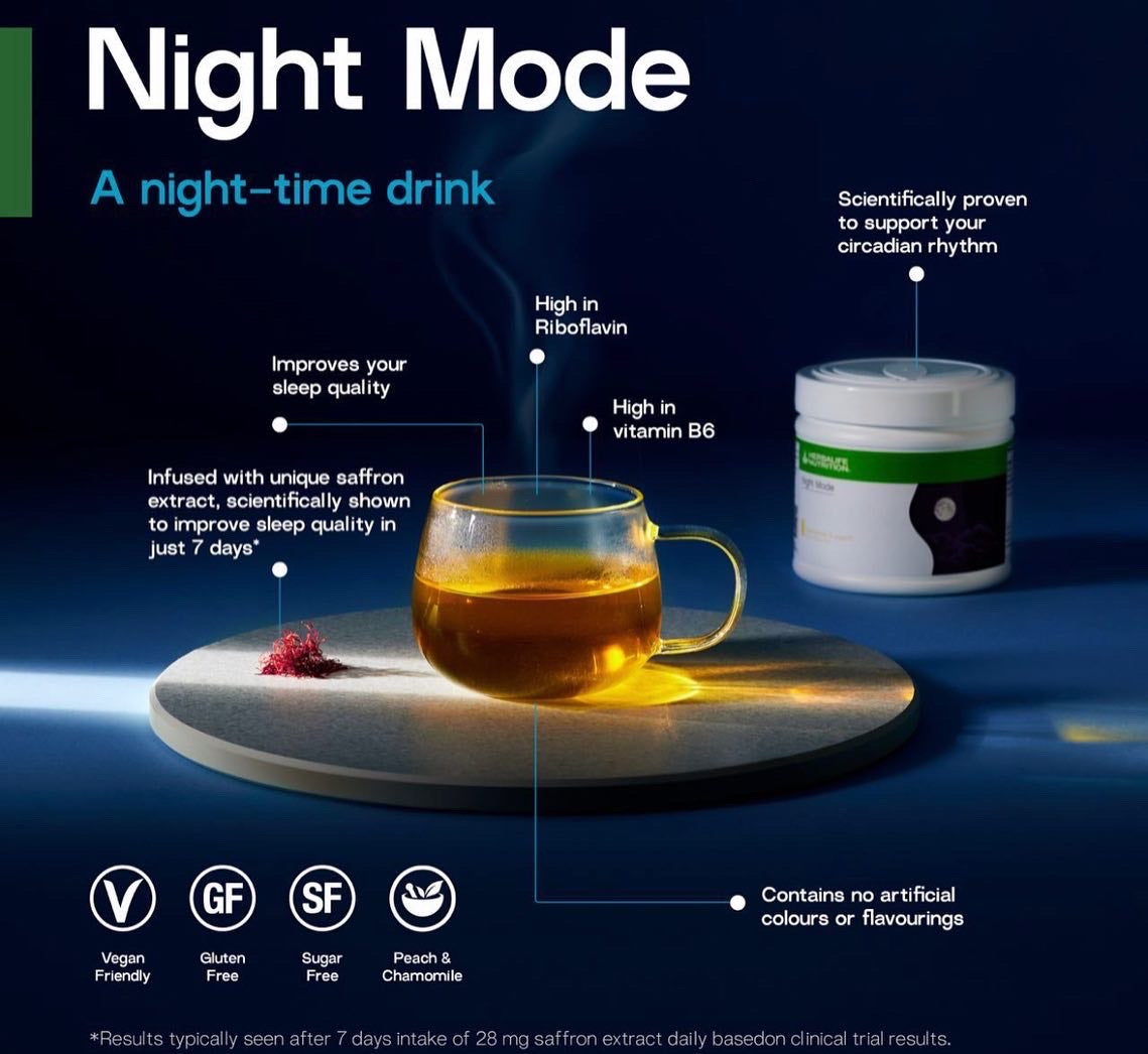 Herbalife Night Mode Chamomile and Peach 180g – Herba-Nutrition