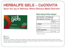 Load image into Gallery viewer, Herbalife Gels - CoQ10Vita Cherry Crush 30 chewable gels