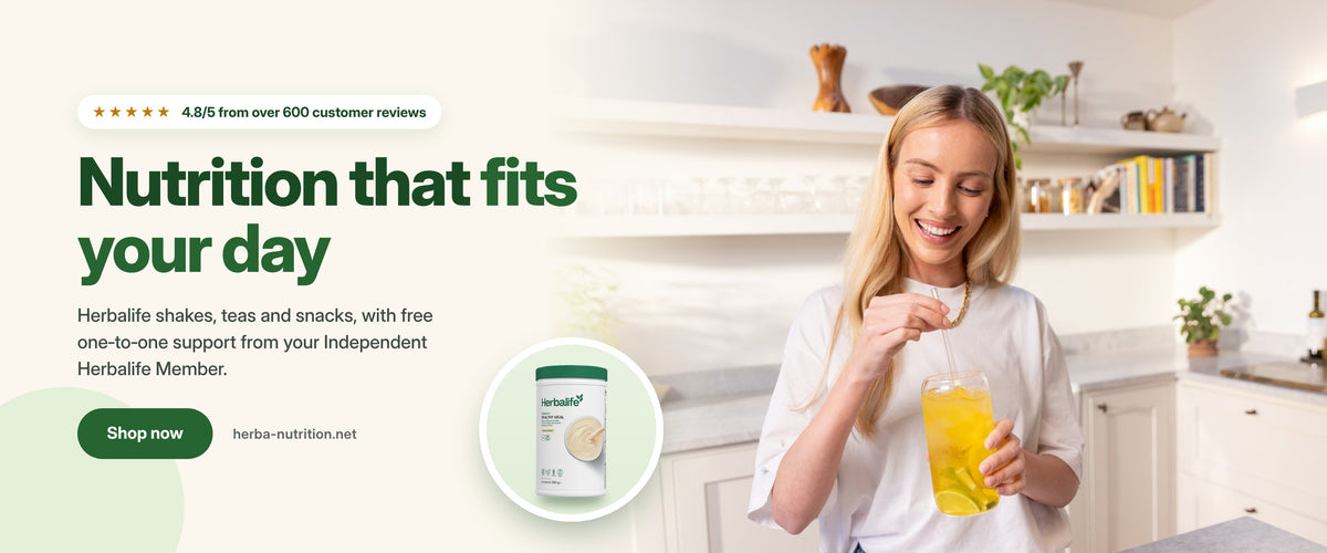 Nutrition that fits your day. Shop now