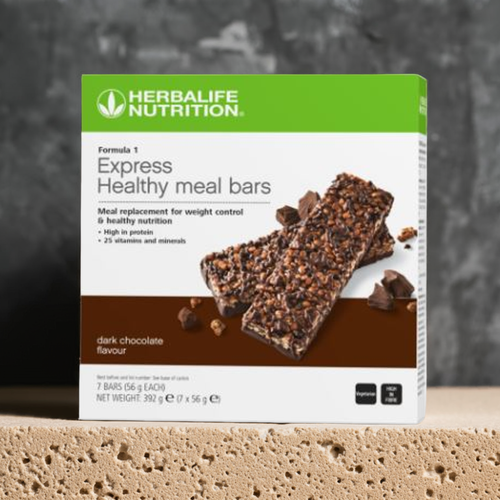 Formula 1 Express Healthy Meal Bars Dark Chocolate 7 bars per box – image 2