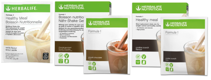 Herbalife Formula 1 Healthy Meal Nutritional Shake Mix - All Flavours 550g, Herba-Nutrition