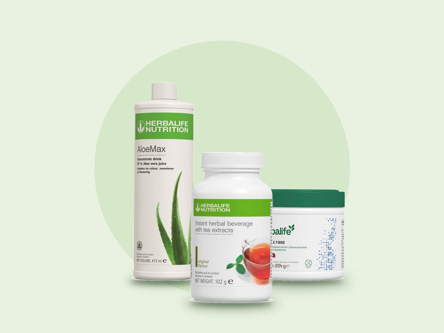 Tea, aloe & essentials