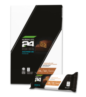 Herbalife 24 Achieve Bar Chocolate Chip Cookie Dough 6 x 60g bars